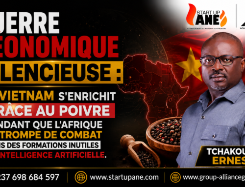 GUERRE GÉONOMIQUE SILENCIEUSE : LE VIETNAM S&rsquo;ENRICHIT DANS LE POIVRE PENDANT QUE L&rsquo;AFRIQUE SE TROMPE DE COMBAT DANS DES FORMATIONS INUTILES EN IA