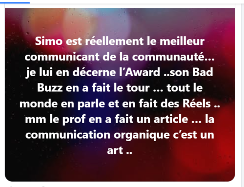 Tu ne peux pas tenir de tels propos – mon coup de Guelle